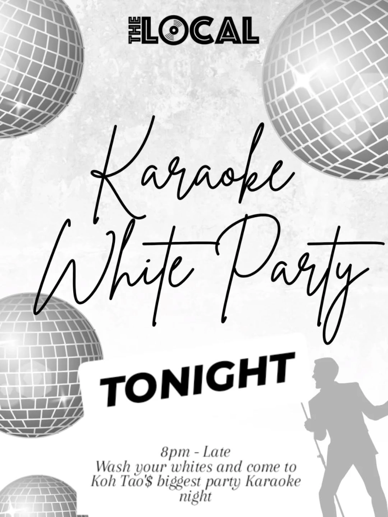 White Party Karaoke Night