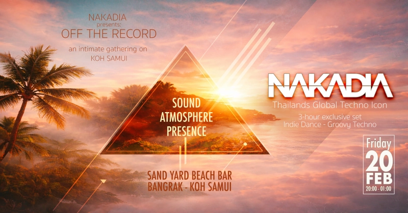Nakadia - Off The Record Koh Samui