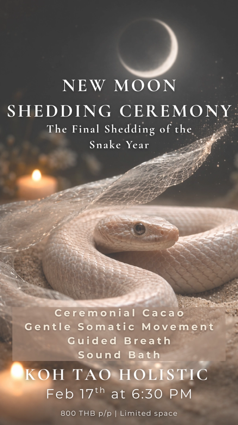 New Moon Cacao Ceremony - The Shedding