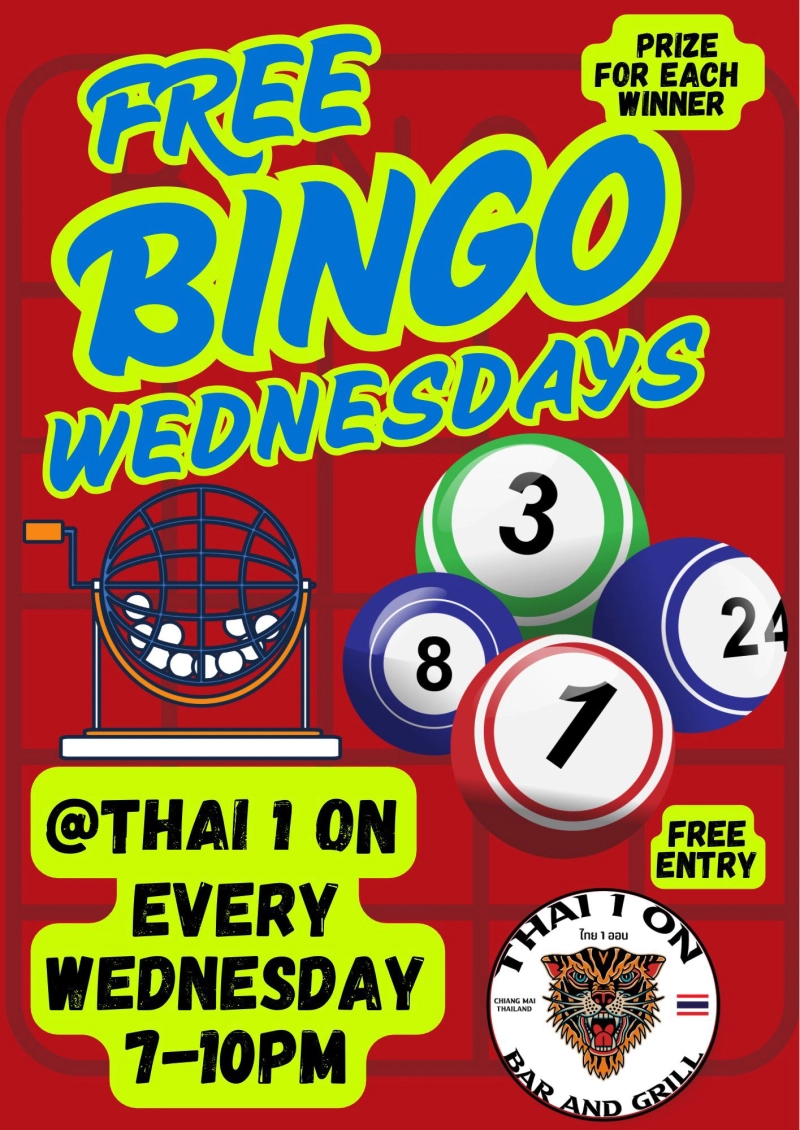 Free Bingo Wednesdays