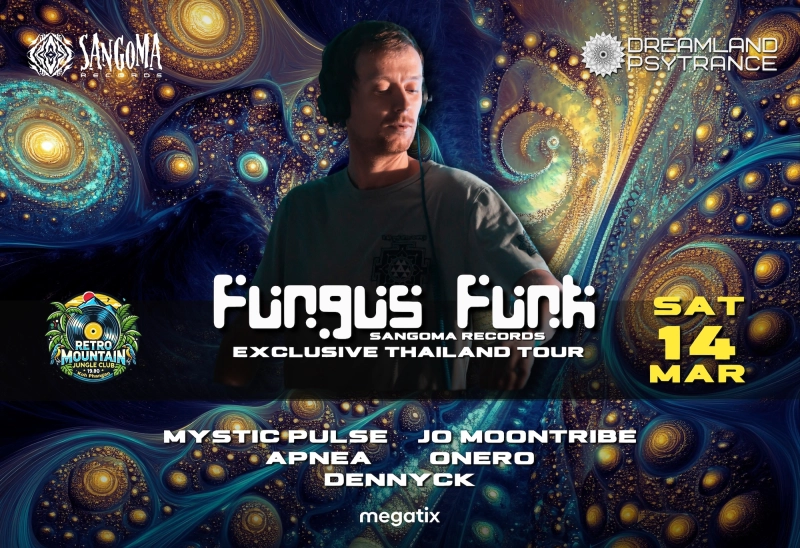 Fungus Funk Exclusive 2h set in Koh Phangan - Dreamland Psytrance Jungle Party