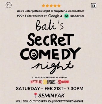 Bali Secret Comedy Night