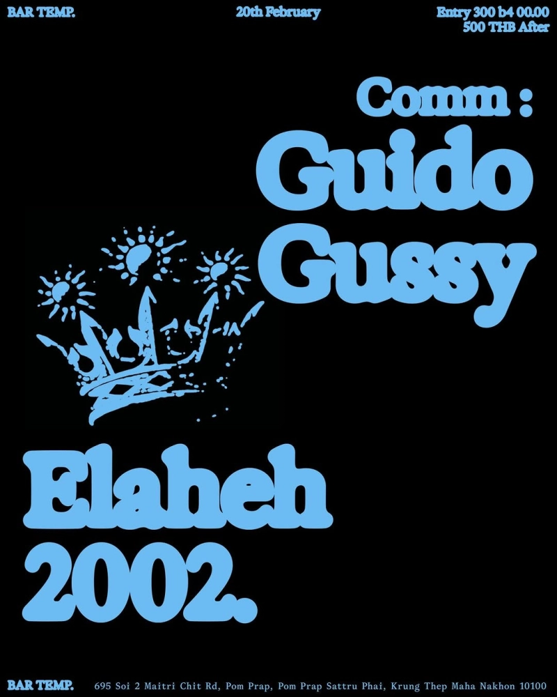 Comm : Guido x Gussy x Elaheh