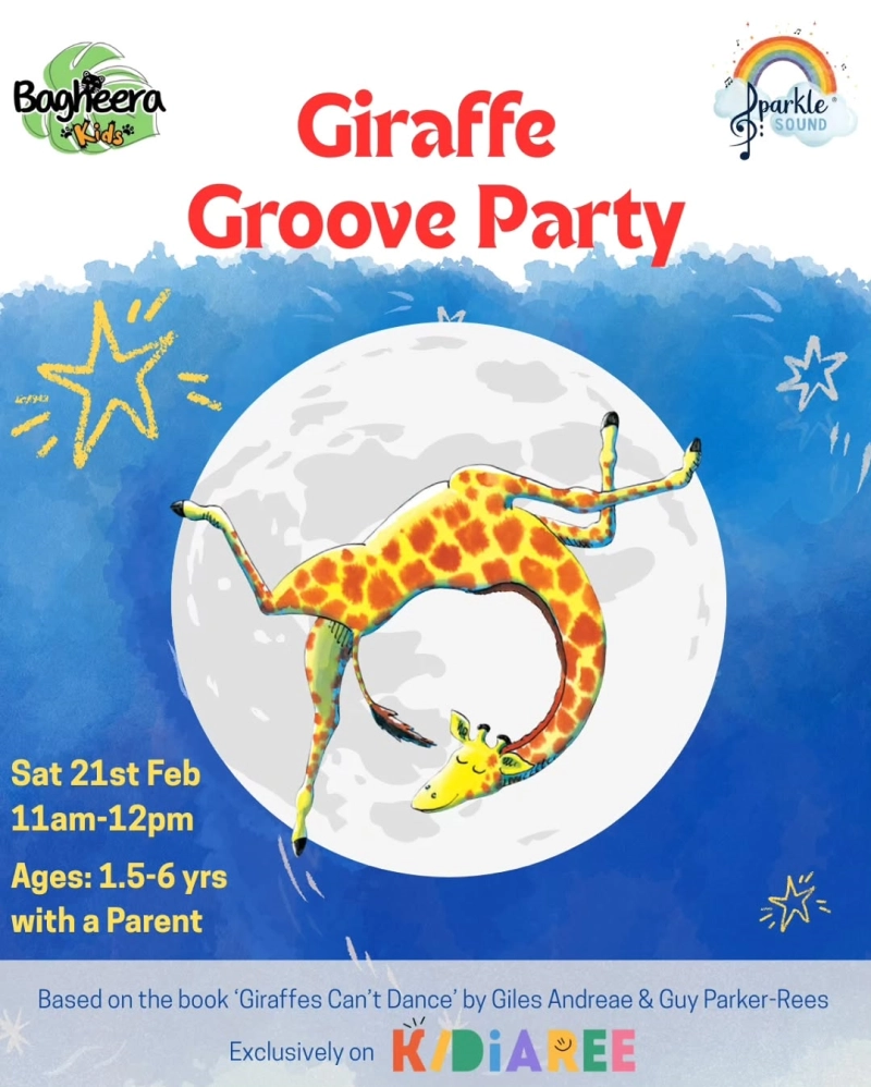 Giraffe Groove Party