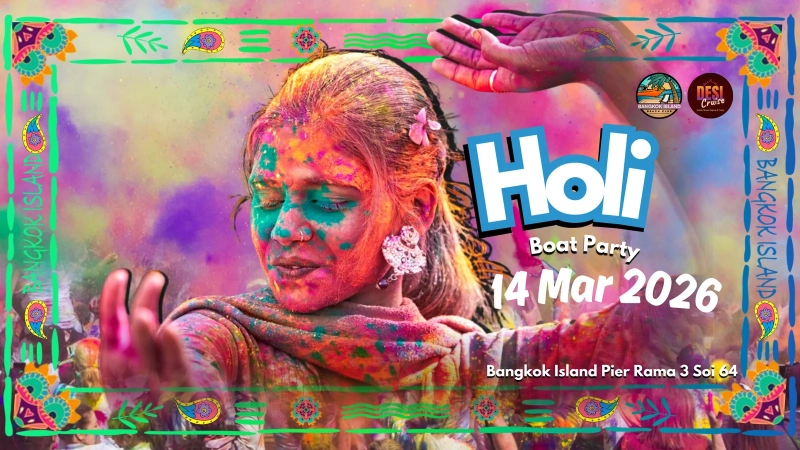 Holi Boat Party
