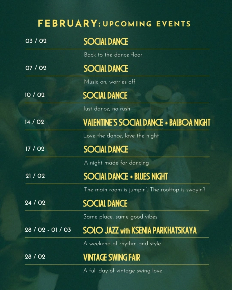 Social Dance + Blues Night