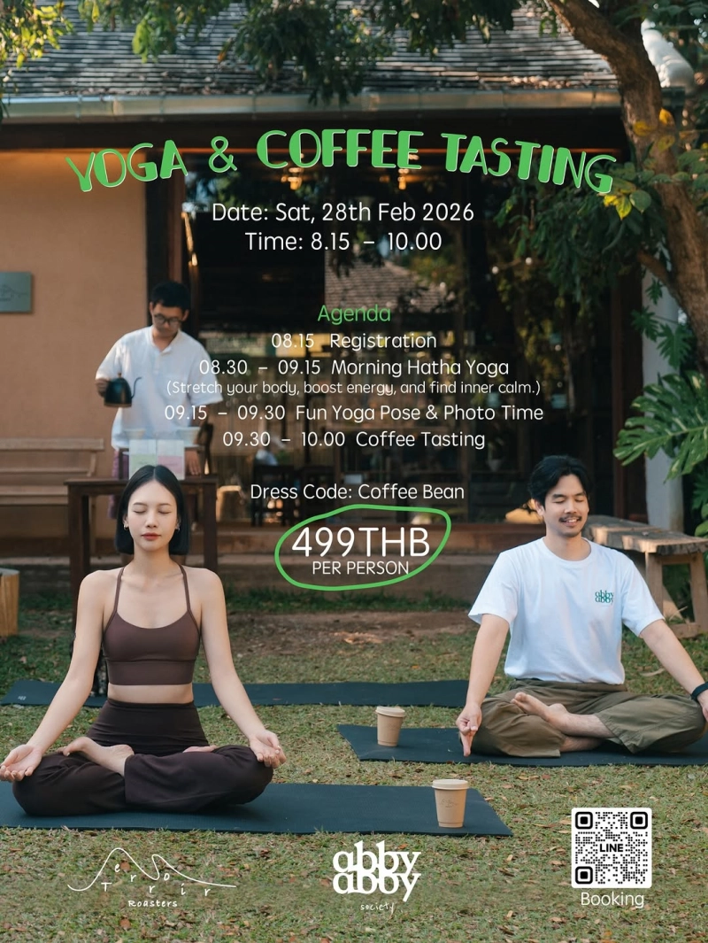 Yoga & Coffee Tasting