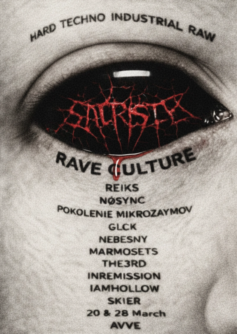 Sacristy Hard Techno Rave Culture