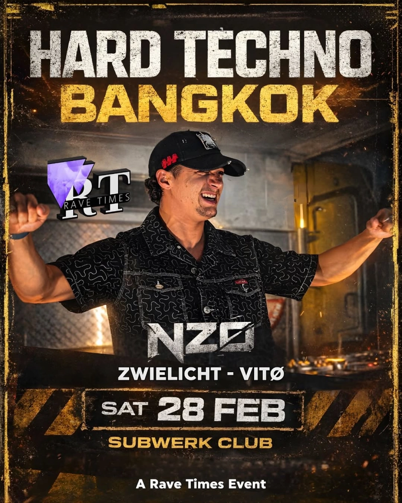 Hard Techno Bangkok W/ Nzo