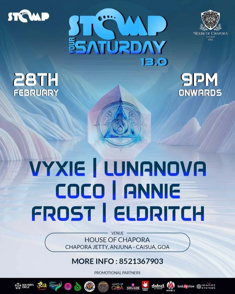 Stomp Your Saturday 13.0