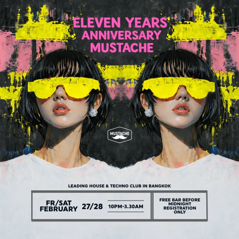 11 Years Anniversary - Mustache