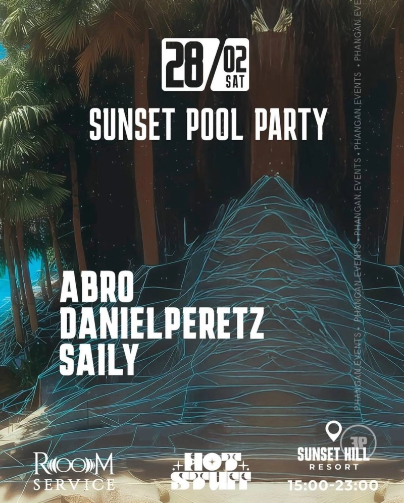 Sunset Pool Party