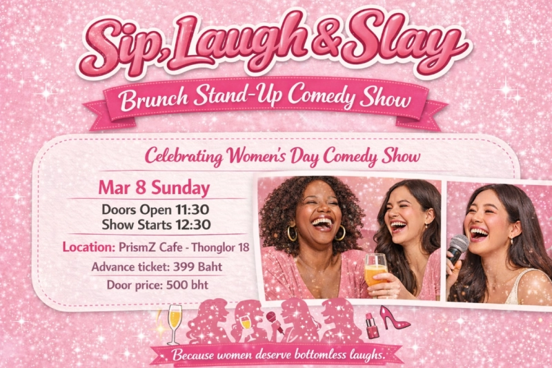 Sip , Laugh & Slay : Brunch Stand-Up Comedy Show