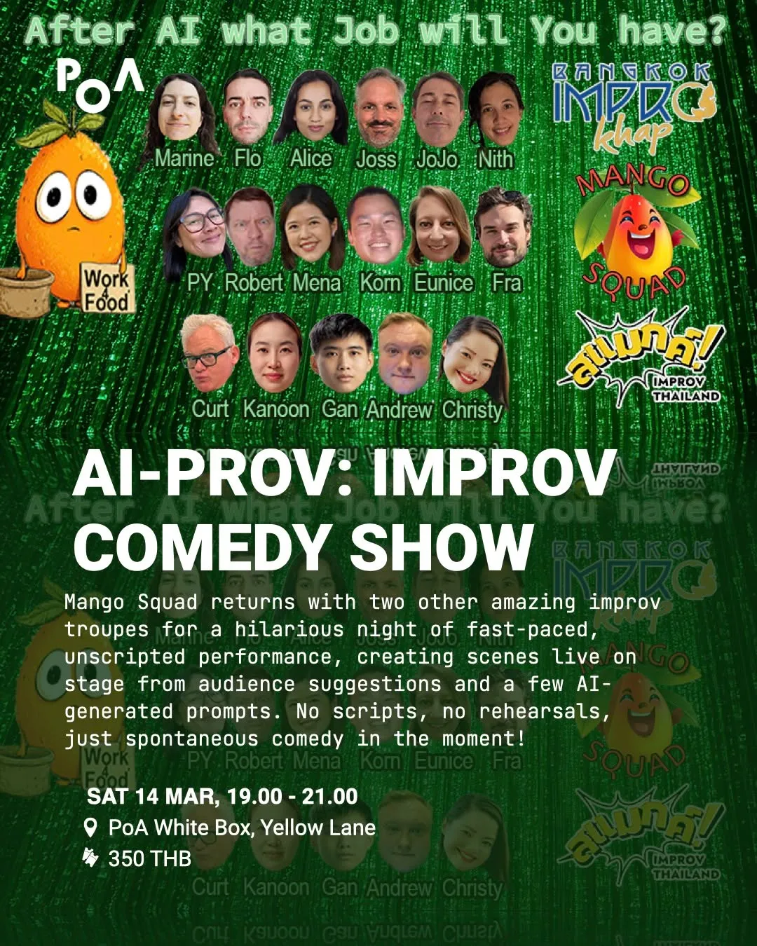 AI-Prov : Improv Comedy Show