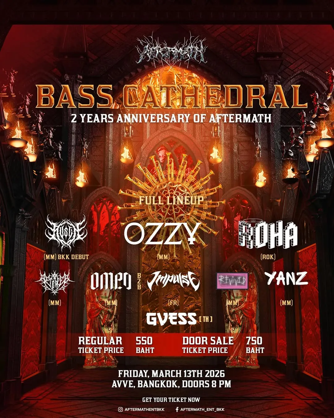 Bass Cathedral : 2 Years Anniversary Of Aftermath