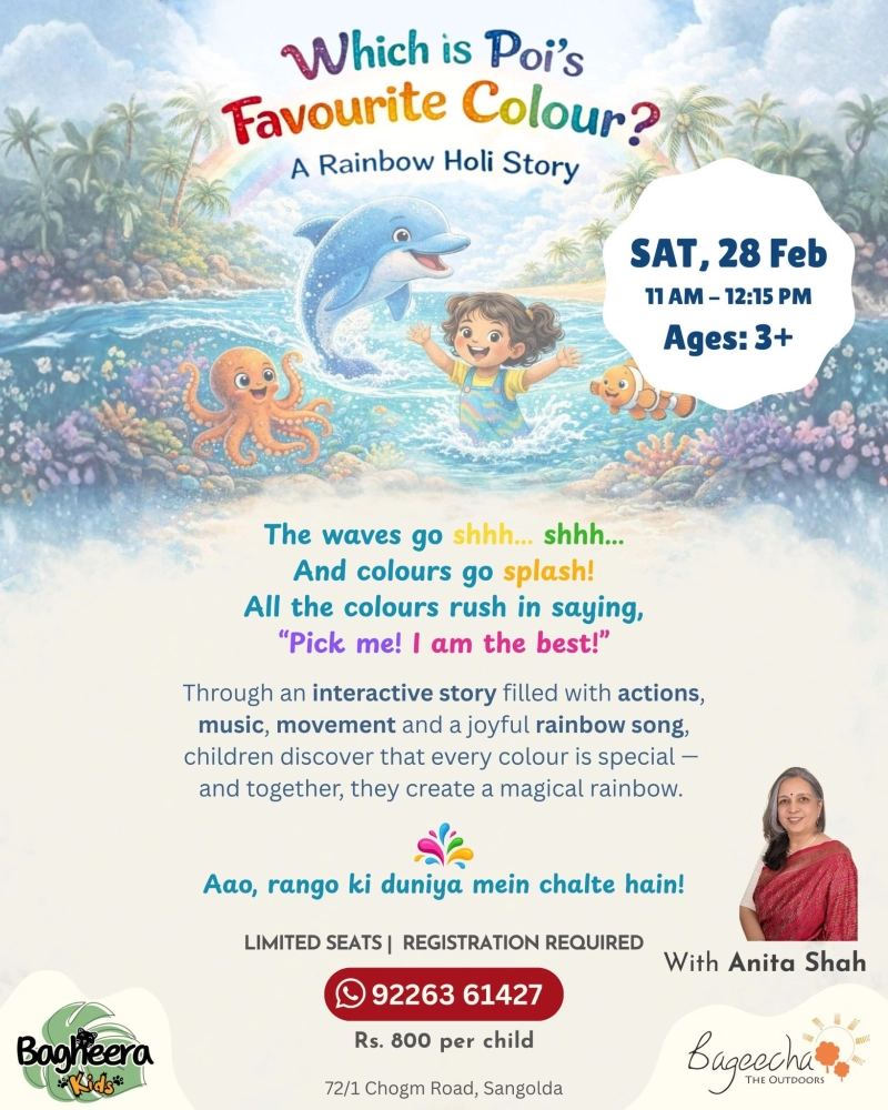 Rainbow Holi Storytelling Session