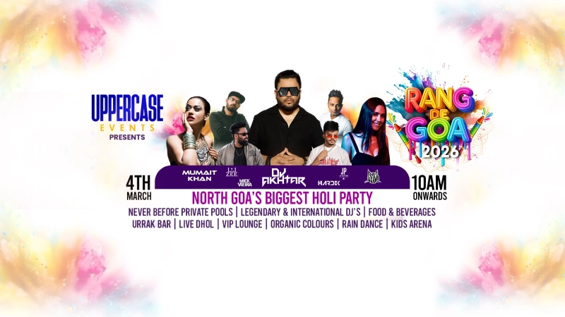North Goa's Biggest Holi Party