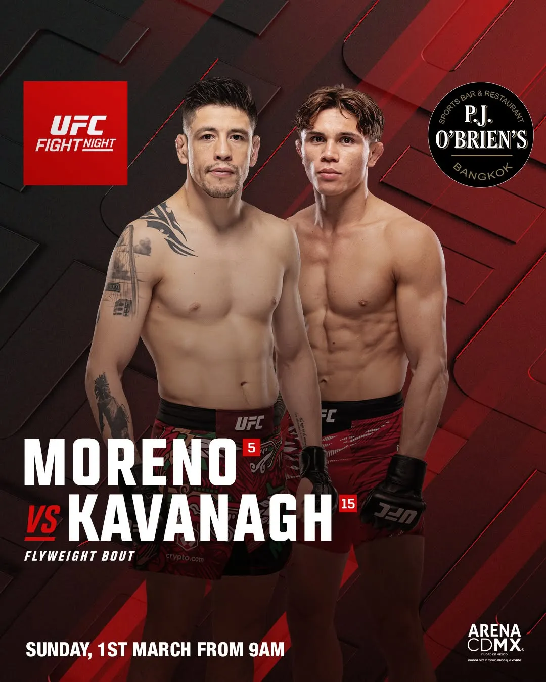 UFC Fight - Moreno  Vs Kavanagh
