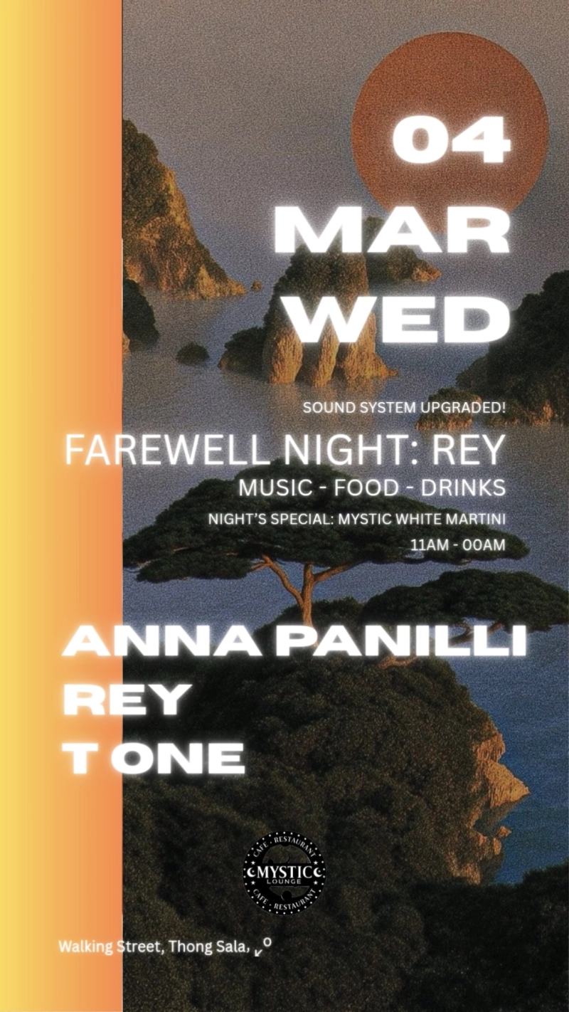 Night of Music, Memories, and the 'Mystic White Martini'