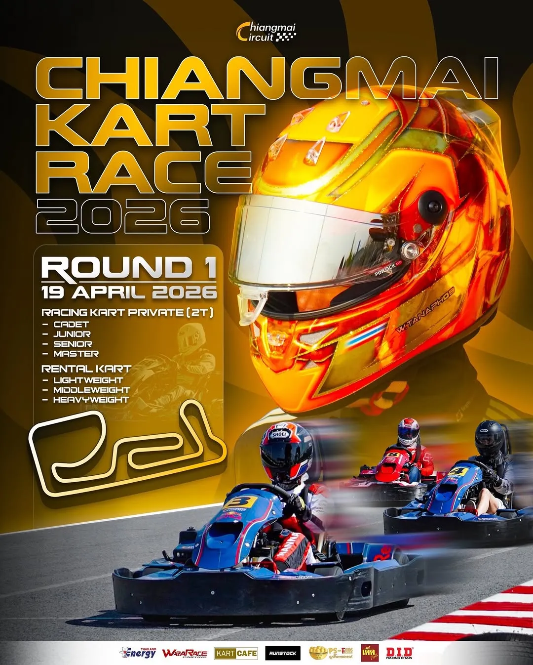 Chiang Mai Kart Race 2026 - Round 1