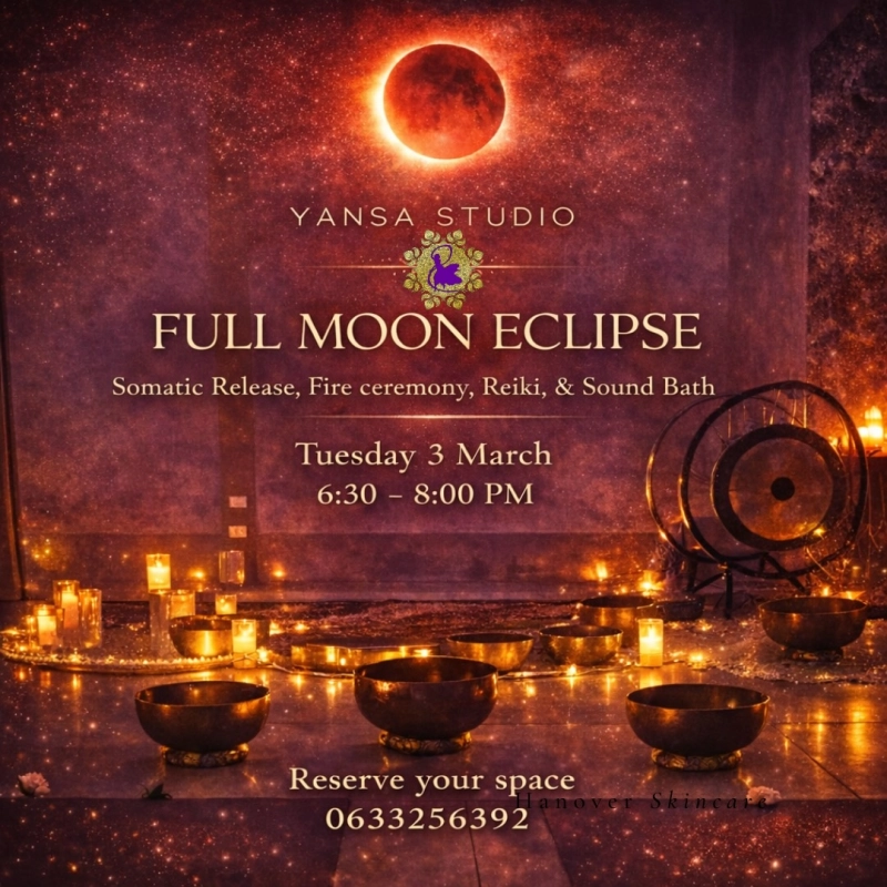 Full Moon Eclipse - Somatic release & Sound Bath