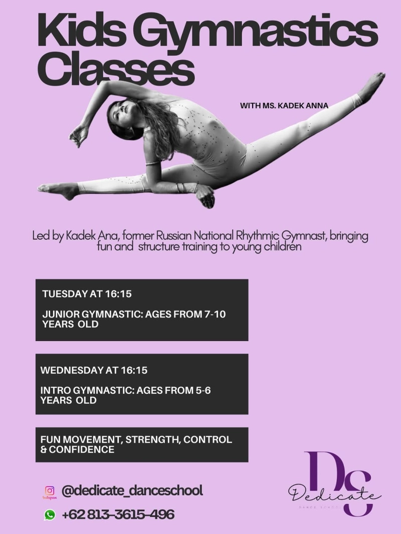 Intro Gymnastics (Ages 5-6yrs)