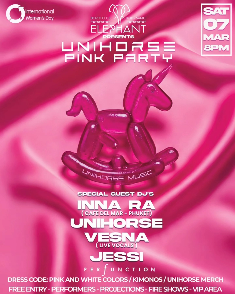 Unihorse Pink Party