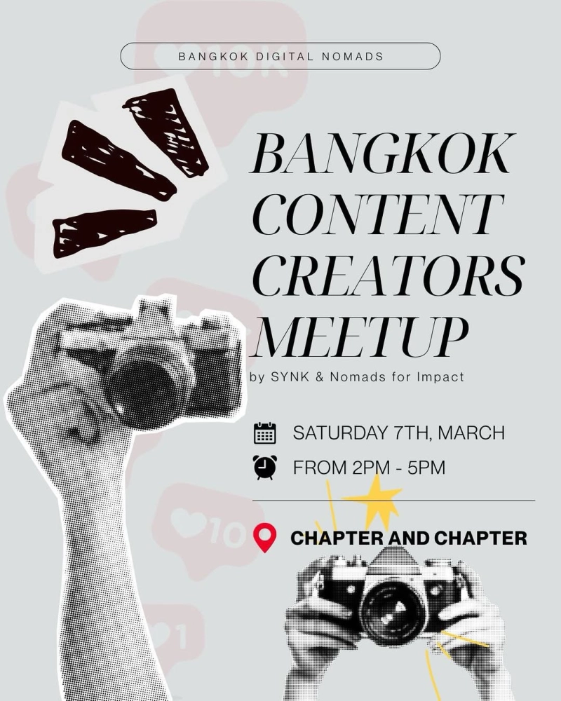 Bangkok Content Creators Meetup
