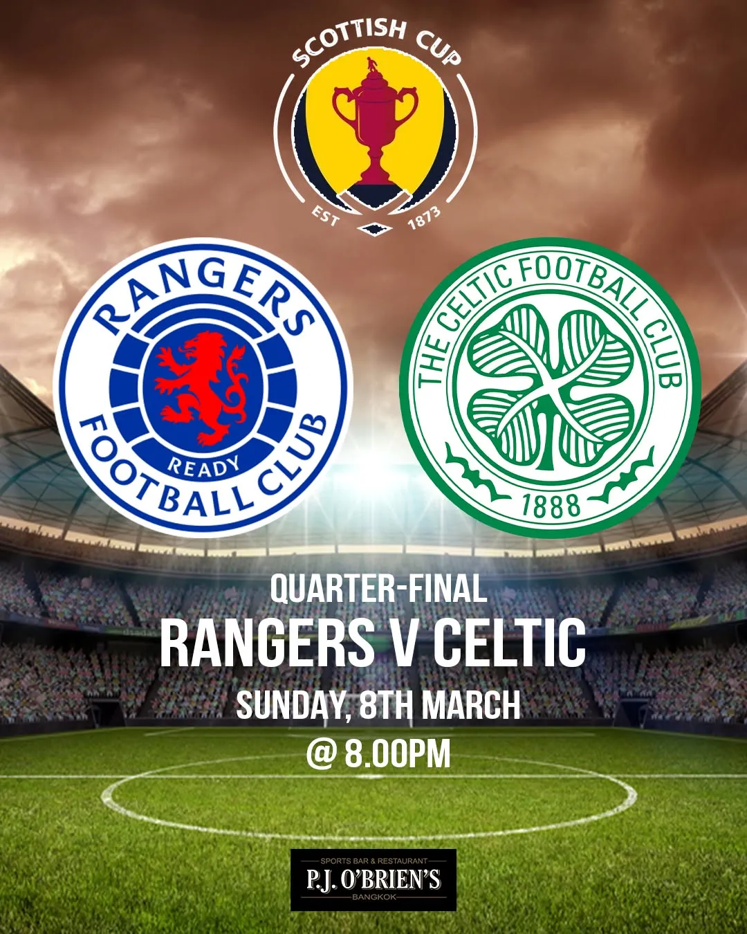 Scottish Cup-Quarter Final Live