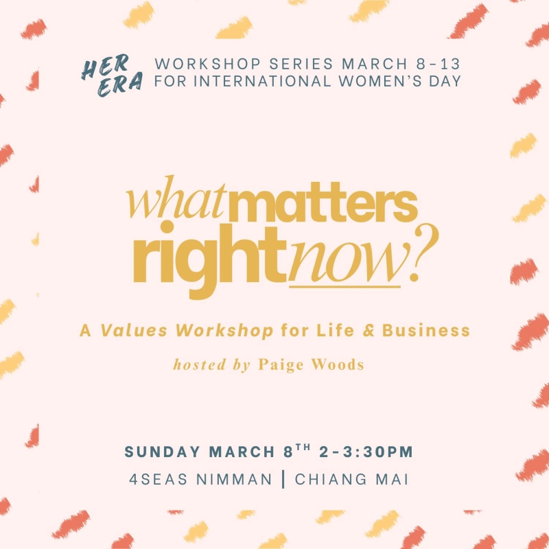 What Matters Right Now?