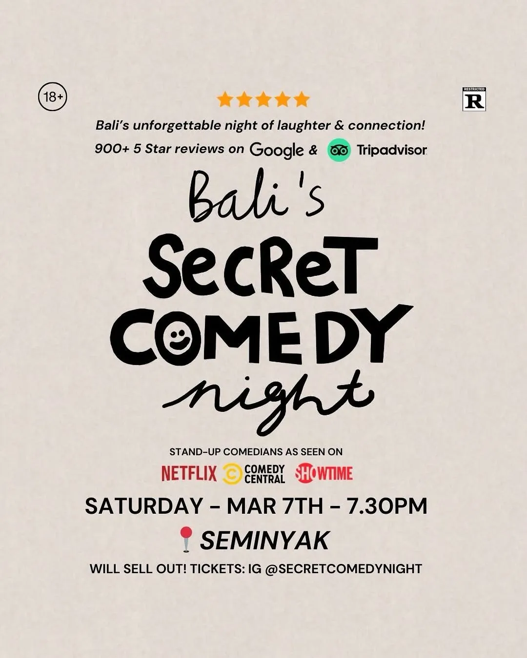 Bali Secret Comedy Night