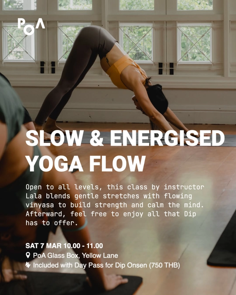 Slow & Energised Yoga flow