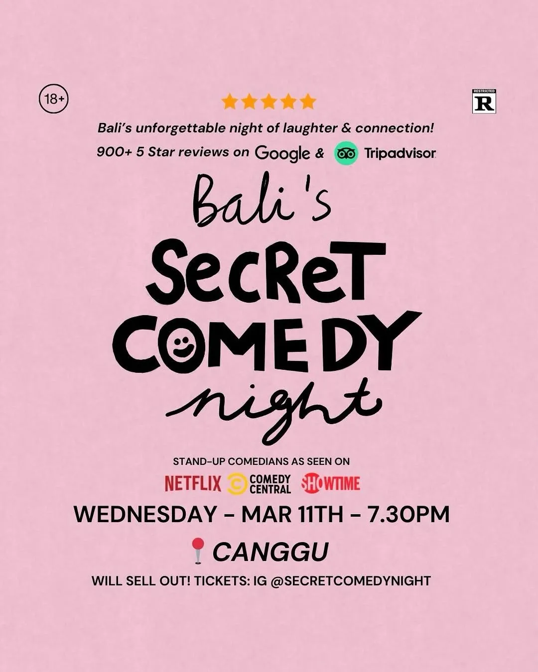 Bali Secret Comedy Night
