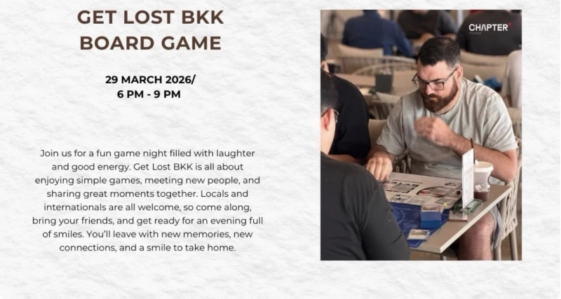 Get Lost Bkk Board Game
