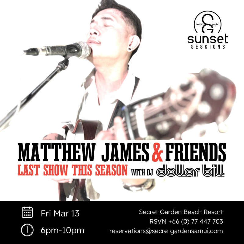 Matthew James & Band | Last Show This Season