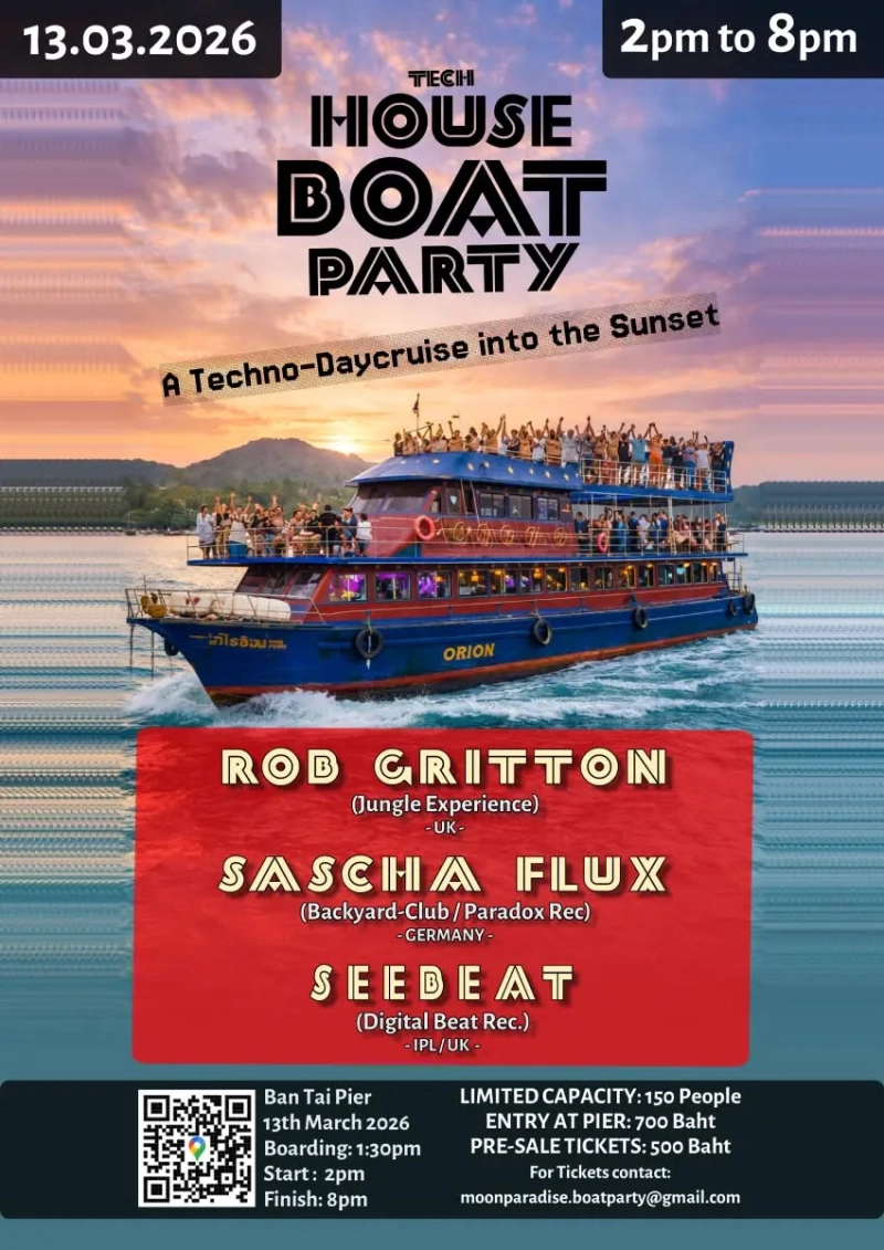 Tech House - Boat Party