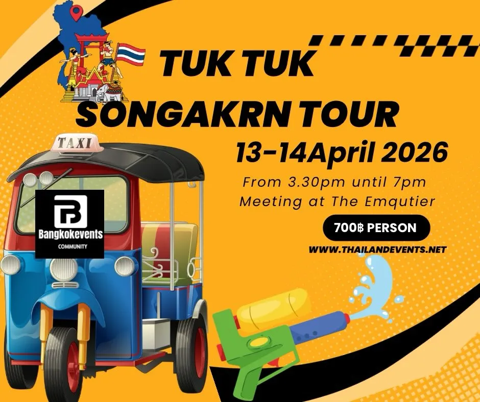 Tuk Tuk Songkarn Tour