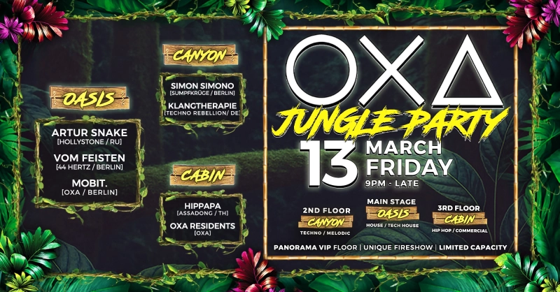 OXA Jungle Party