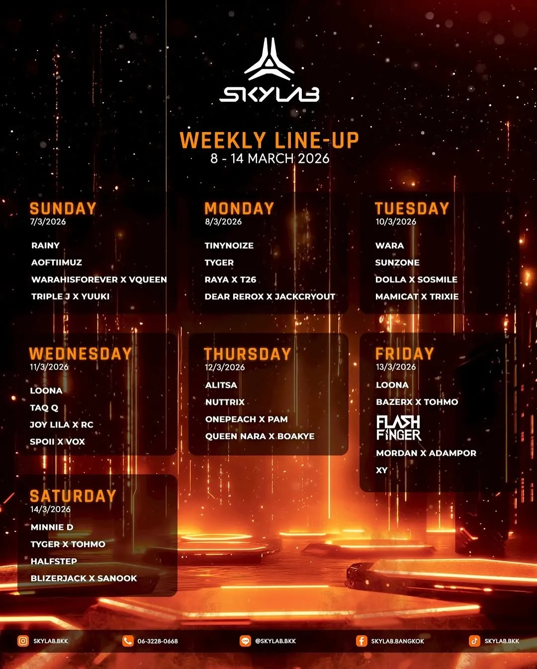 DJ Minnie D Ft :Tyger x Tohmo, Halfstep & Blizerjack x Sanook