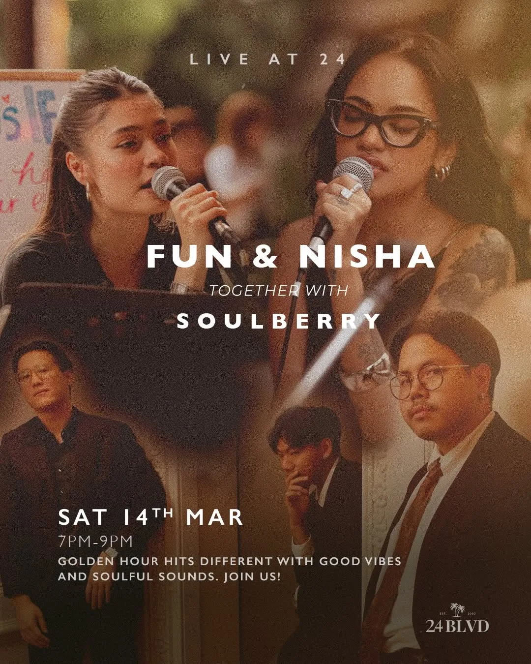 Fun & Nisha Together With Soulberry Band