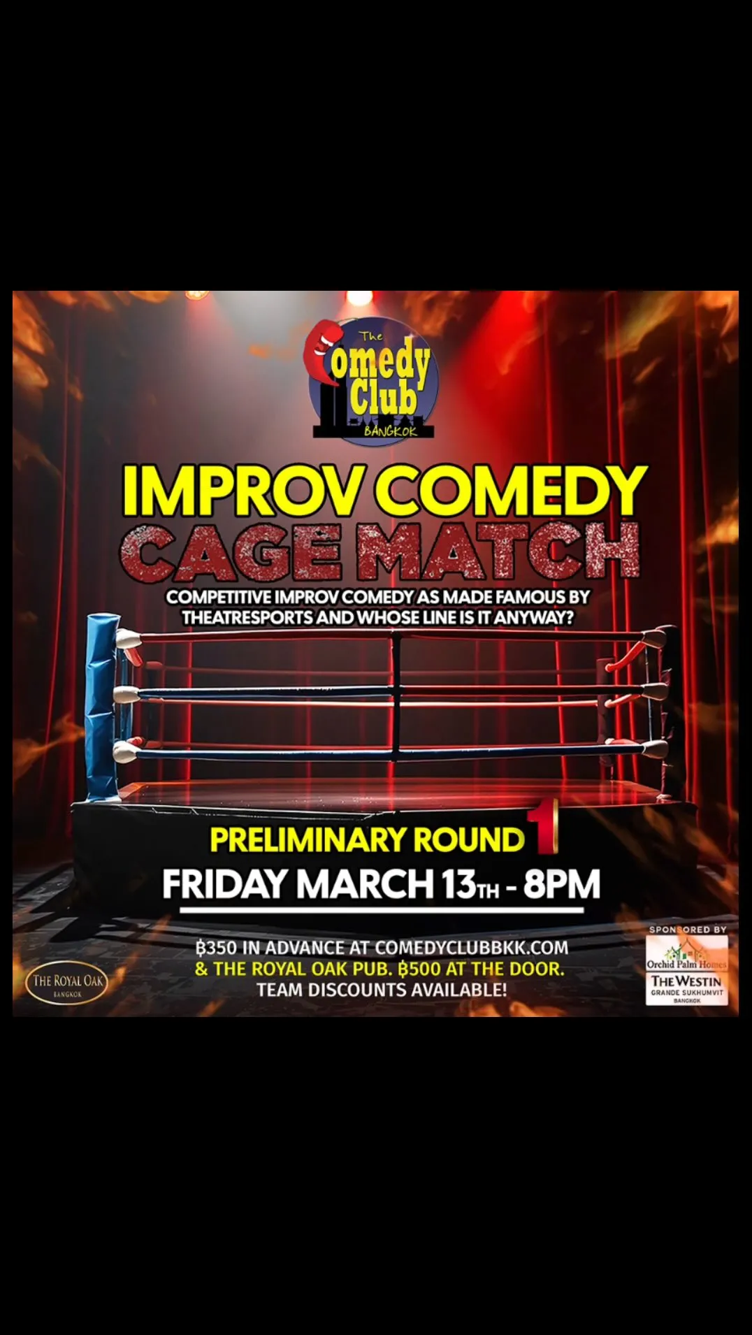 Improv Comedy Cage Match-Round 1