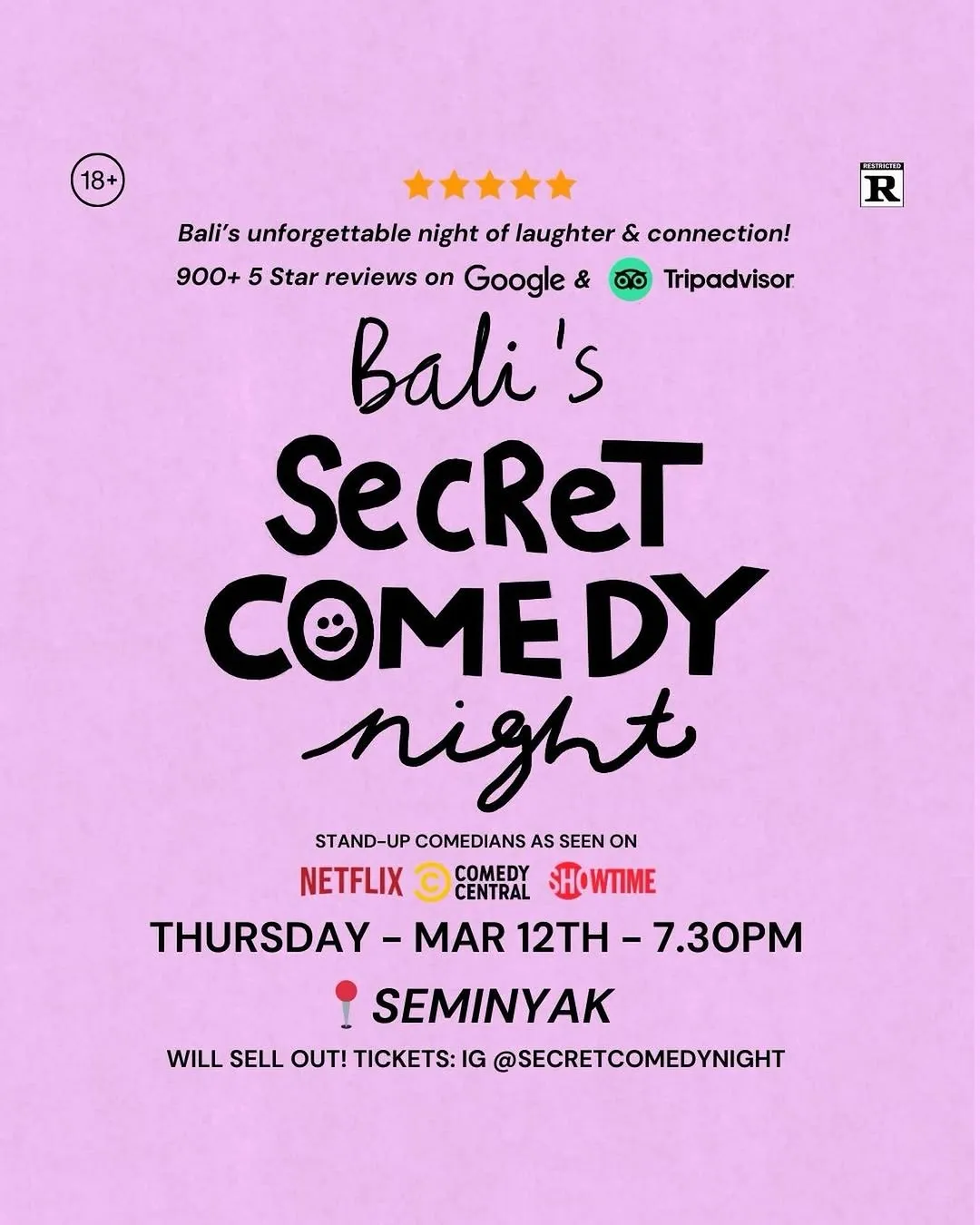 Bali Secret Comedy Night