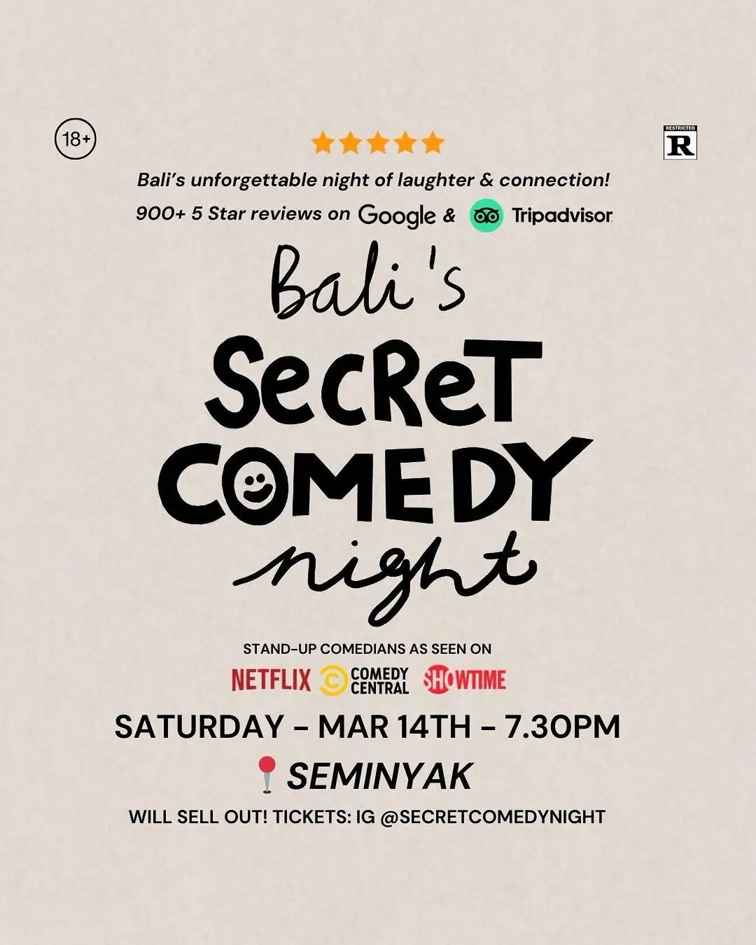 Bali Secret Comedy Night