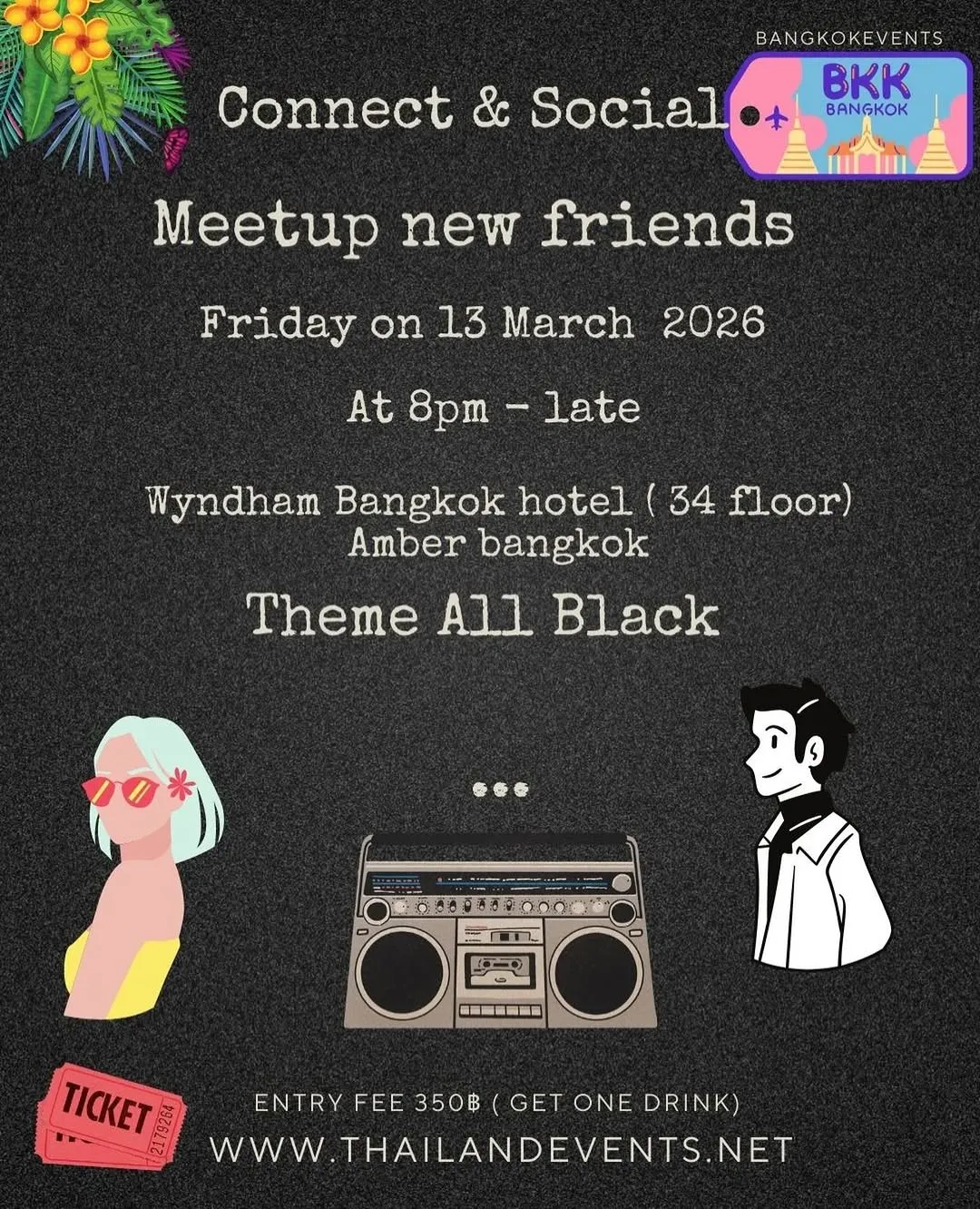 Connect & Social : Meetup New Friends