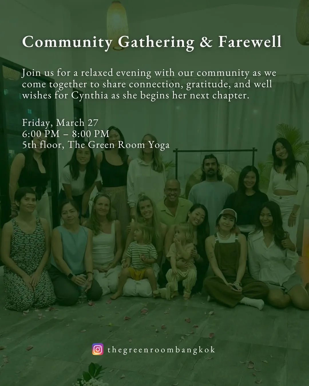 Community Gathering and Farewell