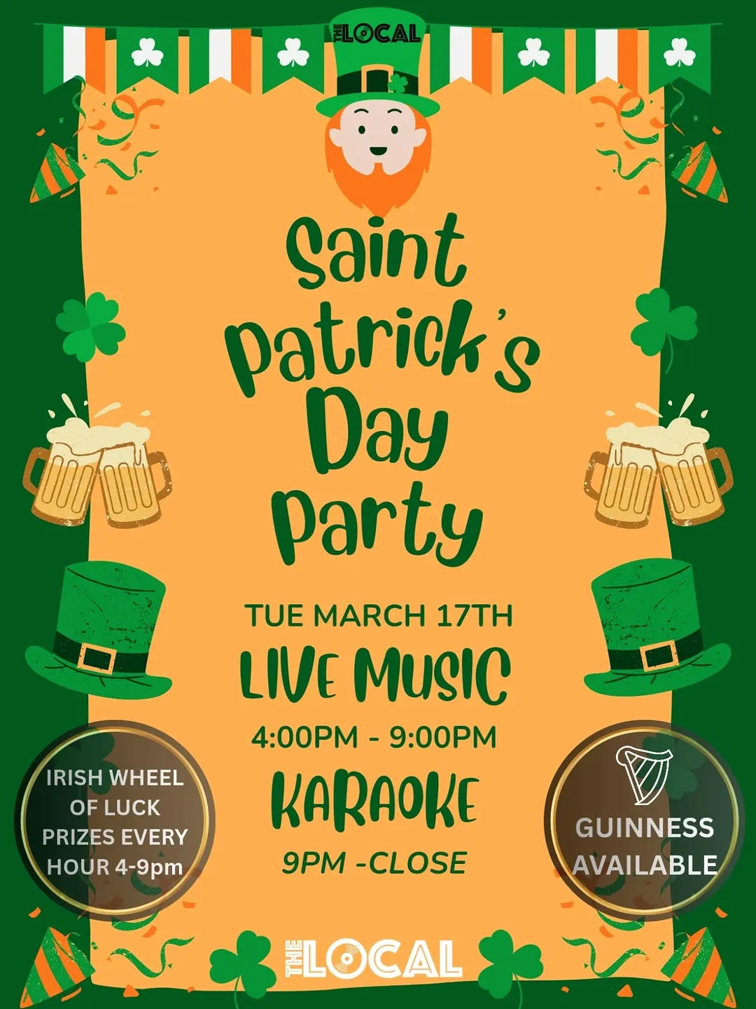 Saint Patrick's Day Party