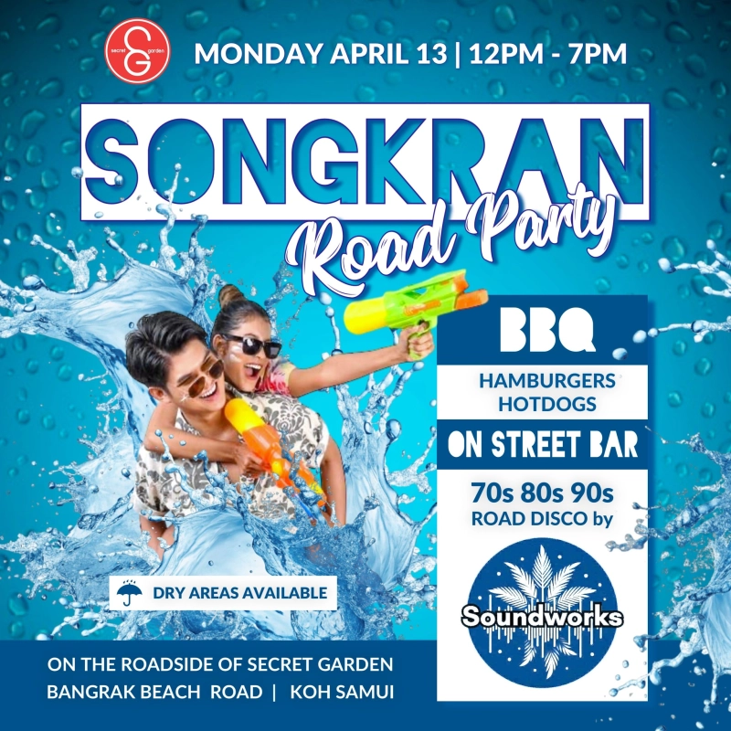 Songkran Road Party