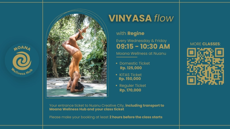 Vinyasa Flow with Regine | Moana Wellness Hub