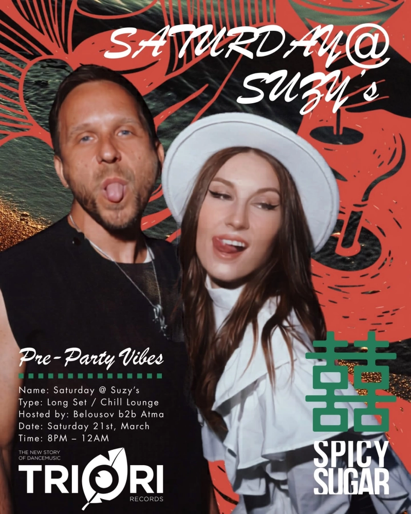 Chill Lounge Pre Party Belousov B2B Atma from 9PM Koh Samui Nightlife