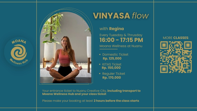 Vinyasa Flow with Regina | Moana Wellness Hub